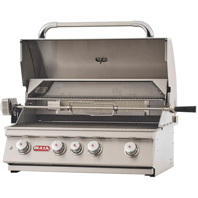 Bull BBQ Angus Grill 30-Inch 4 Burner Package in Liquid Propane - AngusLPPCKG1