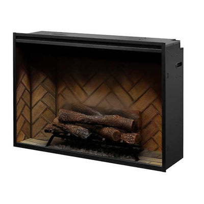 Dimplex Revillusion 42-inch Built-in Firebox with Glass Pane and Plug Kit (RBF42-FG)