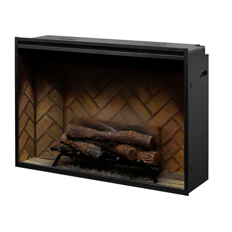 Dimplex Revillusion 42-inch Built-in Firebox with Glass Pane and Plug Kit (RBF42-FG)