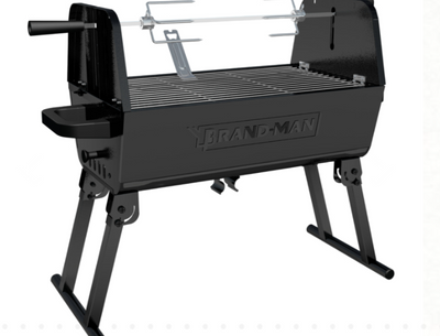 Brand-Man -  The COLT Rotiserrie Grill - Portable Charcoal Rotisserie  - BMROTIS