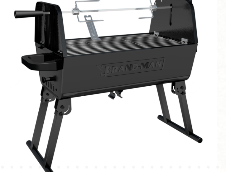 Brand-Man -  The COLT Rotiserrie Grill - Portable Charcoal Rotisserie  - BMROTIS