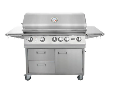 Lion 53861 + 90814 Liquid Propane Gas with Cover and Warming Drawer - PCKG1-53861 + 90814