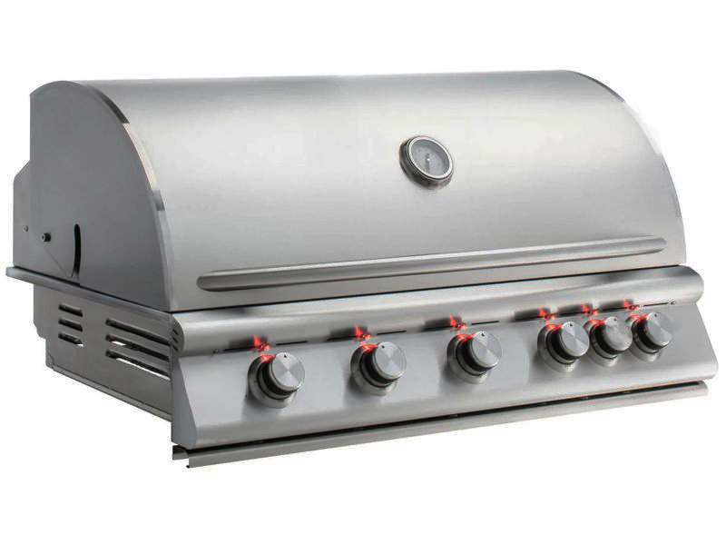 Premium Built-In 5 Burner Stainless Steel Bbq Grill Eloquence - 40BQR-Eloquence