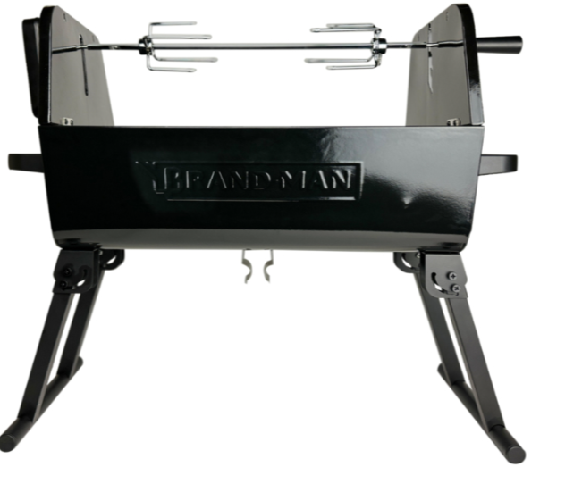 Brand-Man -  The COLT Rotiserrie Grill - Portable Charcoal Rotisserie  - BMROTIS