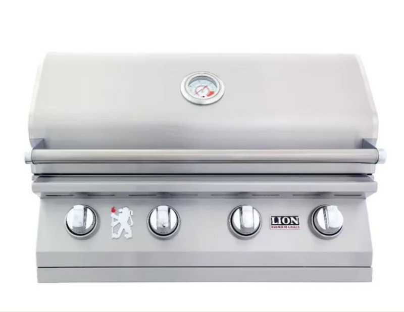 Lion 65623 Natural Gas with Cover and Double Side Burner - PCKG2-65623