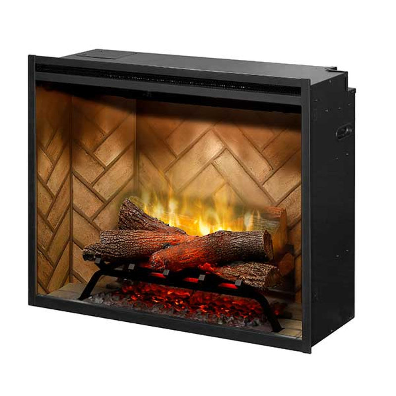 Dimplex Revillusion 30-inch Built-in Firebox with Glass Pane and Plug Kit (RBF30-FG)