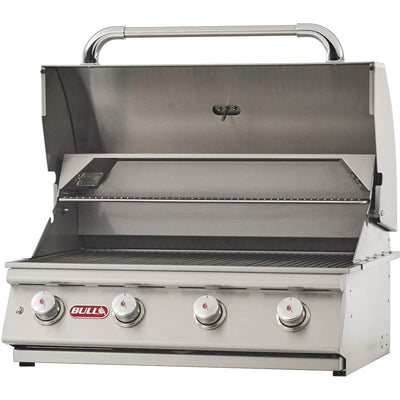 Bull BBQ Lonestar 30 Inch 4 Burners Stainless Steel Grill Package LP - LonestarLPPCKG2