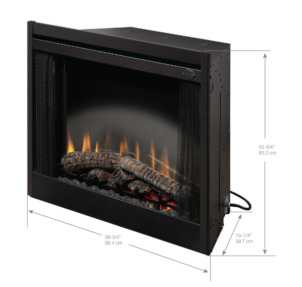 Dimplex 39-inch Standard Built-in BF Series Electric Firebox- BF39STP