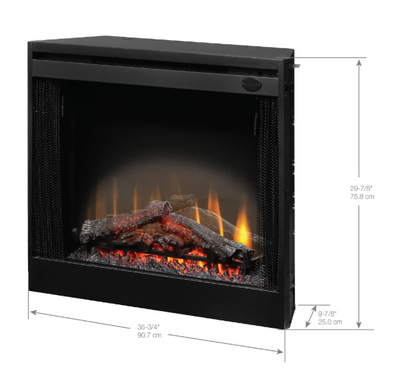 Dimplex 33-inch Slimline Built-in BF Series Electric Firebox- BFSL33