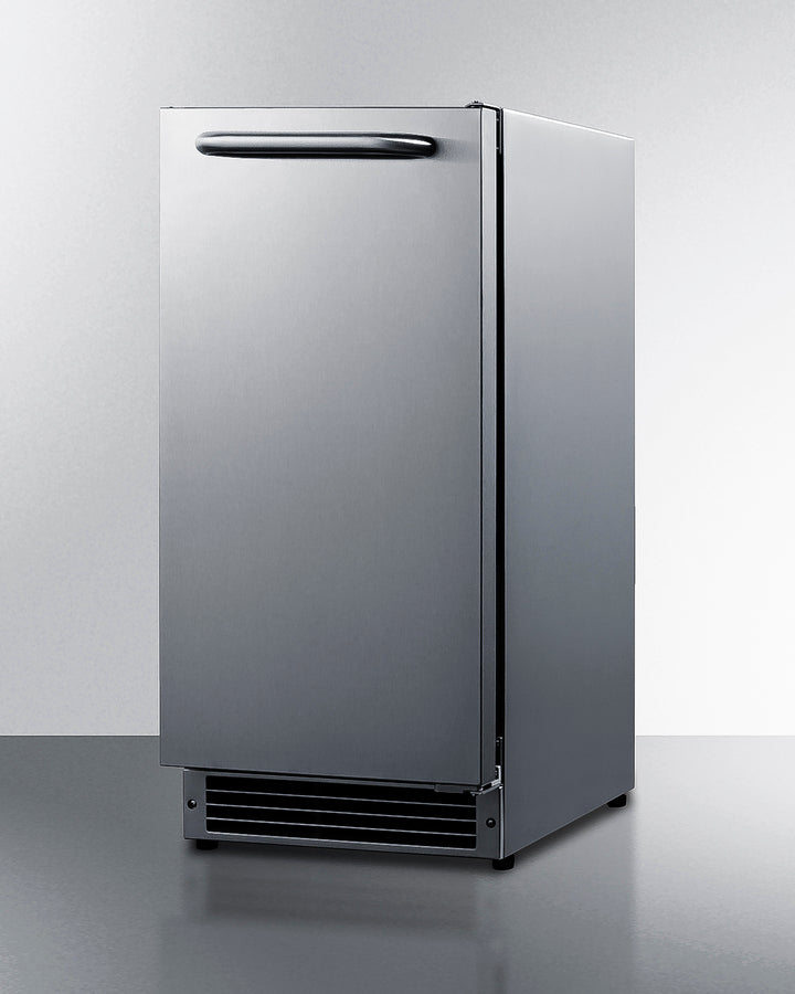 Summit 25 lb. Drain-Free outdoor Icemaker - BIM271OS