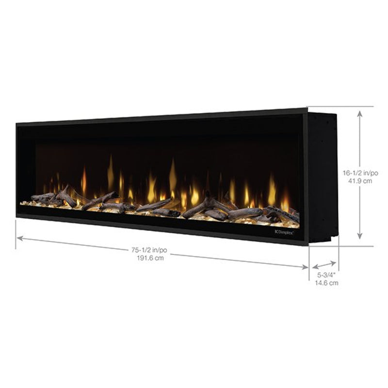 Dimplex Ignite Evolve 74-inch Linear Electric Fireplace (EVO74)