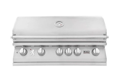 Lion 90823 Natural Gas with Cover and Double Side Burner - PCKG2-90823