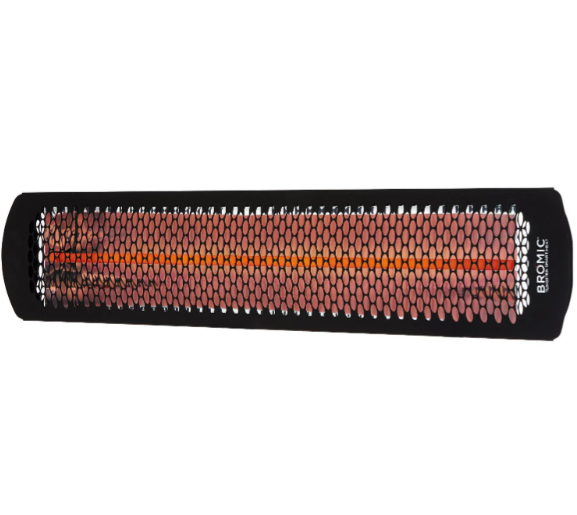Bromic Heating Tungsten Smart-Heat 44-Inch 2000W Single Element 240V Electric Infrared Patio Heater - Black - BH0420030
