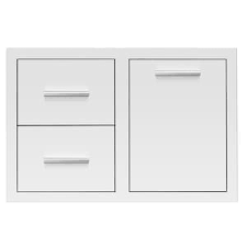 Summerset 33" 2-Drawer & Vented LP Tank Pullout Drawer Combo - DC2-33LP