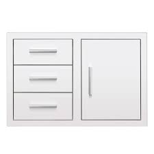 Summerset 33" 3-Drawer And Access Door Combo With Hidden Hinge - DC3-33