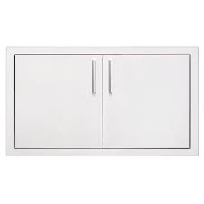 Summerset 33" Double Access Door With Hidden Hinge - Masonry Frame - DD-33M