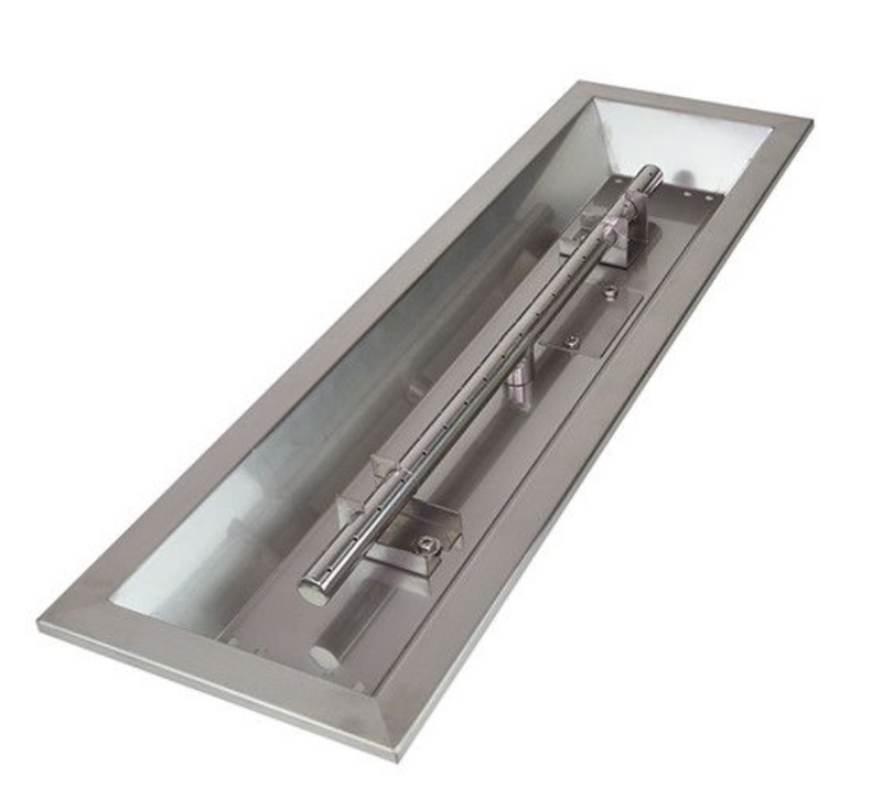 Athena 48-Inch Linear Drop-In Stainless Steel Burner Pan- DIP-LN-48