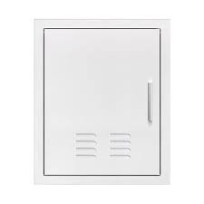 Summerset 18 X 22 Vertical Access Door With Hidden Hinge - Left Side Opening - Vented - DV-18VL