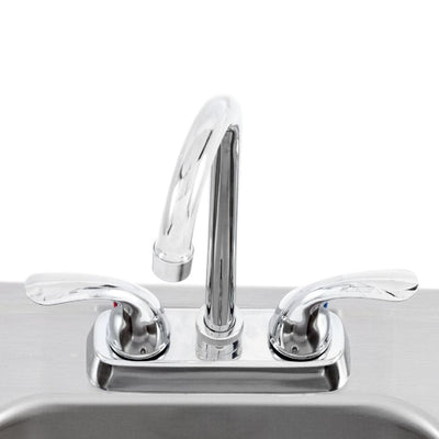 Lion Premium Grills 15 X 15 Outdoor Stainless Steel Sink With Hot/Cold Faucet – 54167