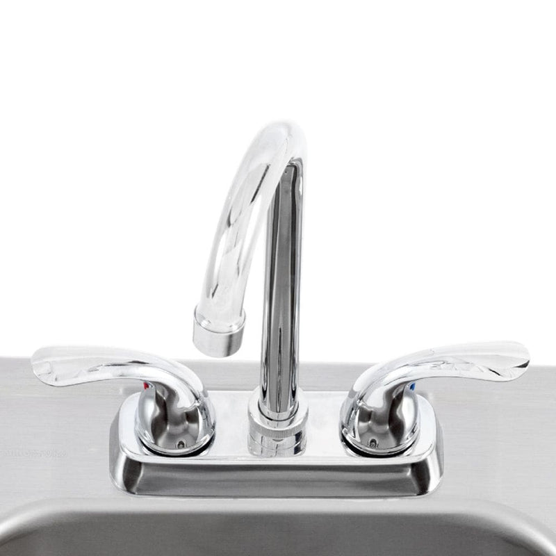 Lion Premium Grills 15 X 15 Outdoor Stainless Steel Sink With Hot/Cold Faucet – 54167