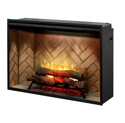 Dimplex Revillusion 42-inch Built-in Firebox with Glass Pane and Plug Kit- RBF42-FG