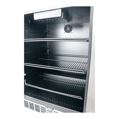 RCS 26-Inch 5.01 Cu. Ft. Outdoor Rated Stainless Steel Compact Refrigerator - REFR2A
