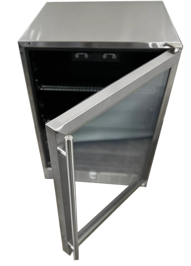 RCS 26-Inch 5.01 Cu. Ft. Outdoor Rated Stainless Steel Compact Refrigerator - REFR2A