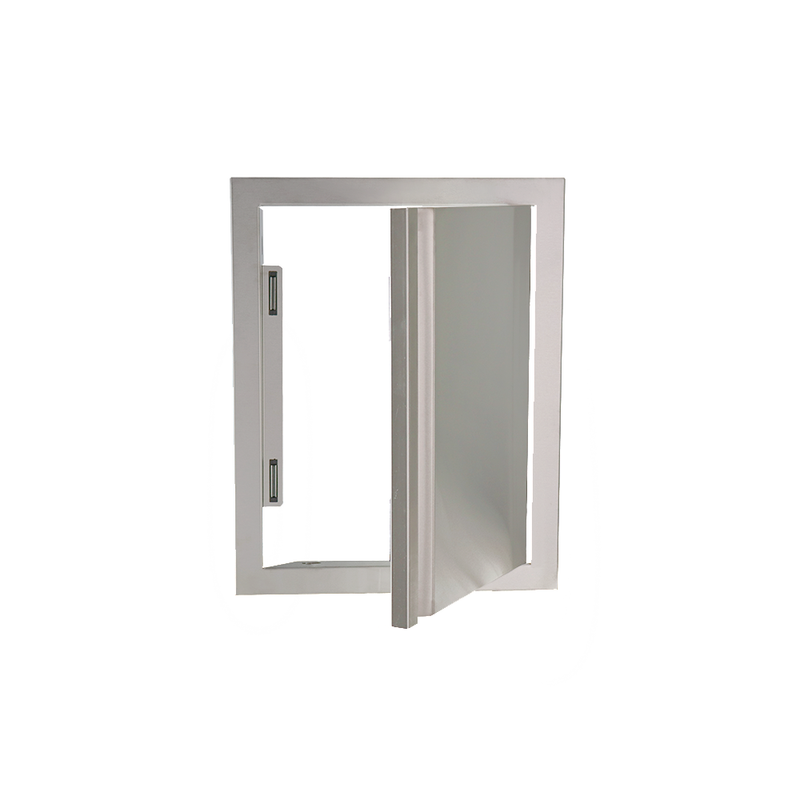 RCS Valiant Stainless Vertical Door-Large-Soft Close-Right Swing- VDV2SCR