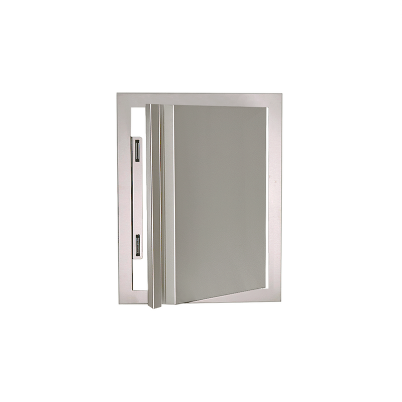 RCS Valiant Stainless Vertical Door-Large-Soft Close-Right Swing- VDV2SCR