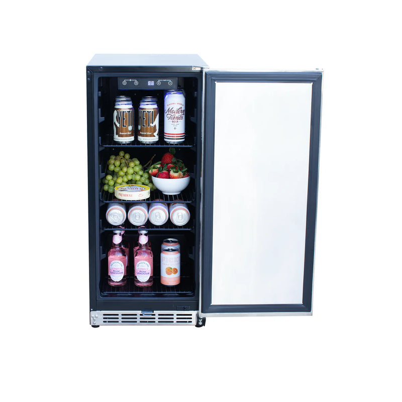 Summerset 15" Outdoor Rated Fridge W/Stainless Door - RFR-15S