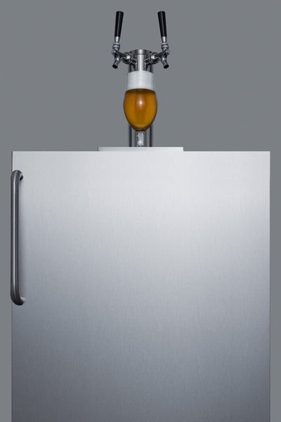 Summit 24" Wide Outdoor Kegerator, ADA Compliant - SBC54OSBIADA