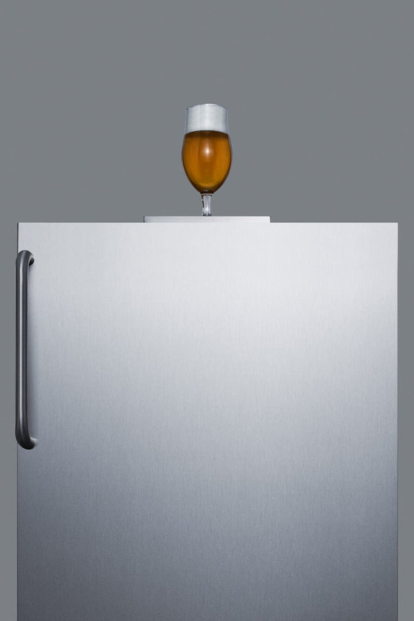 Summit 24" Wide Outdoor Wine Kegerator, ADA Compliant - SBC54OSBIADAWKDTWIN