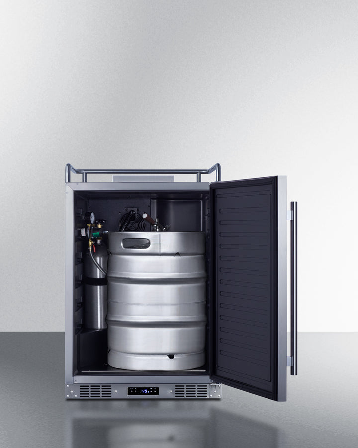 Summit 24" Wide Built-In Kegerator - SBC682NK