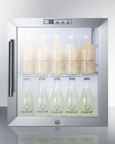 Summit Commercial Compact Beverage Center - SCR215LCSS