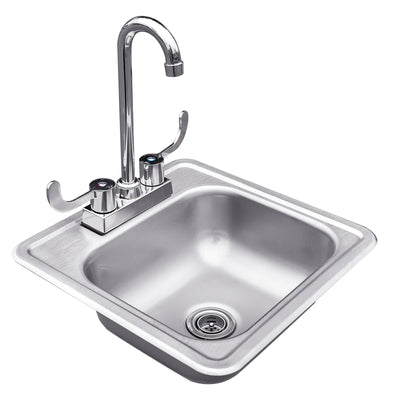 Summerset 15X15" Drop-In Sink - SNK-15D