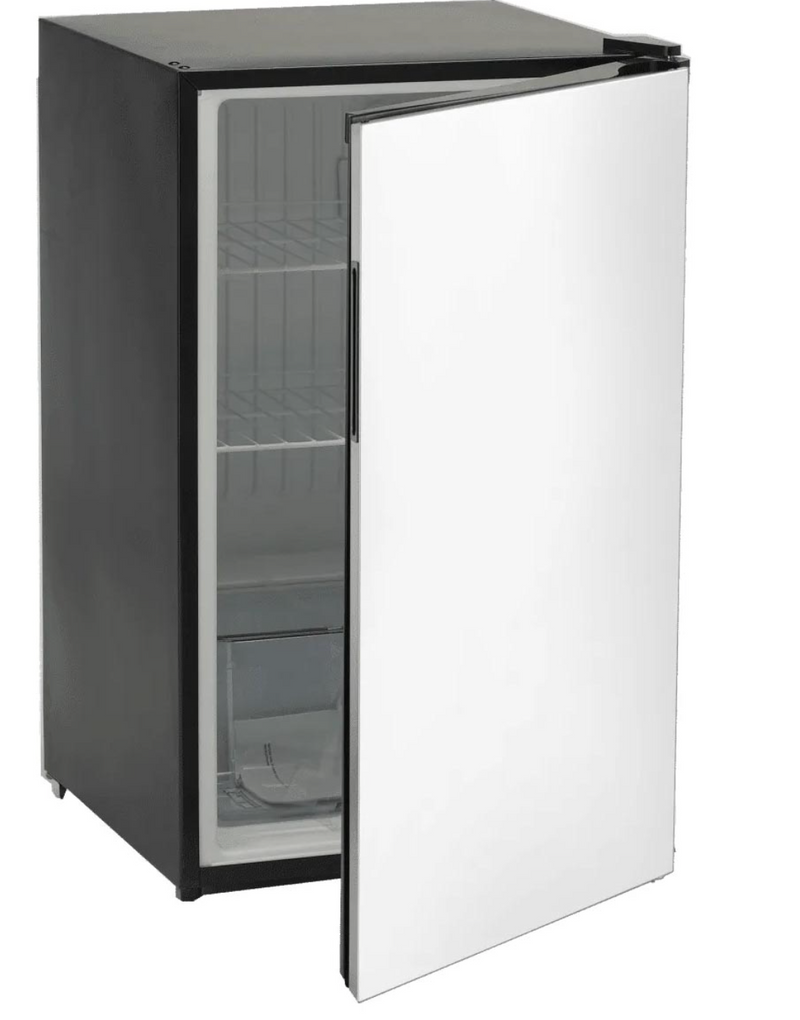 Bull Contemporary 20-Inch 4.5 Cu. Ft. Capacity Stainless Steel Compact Refrigerator with Recessed Handle- 11520