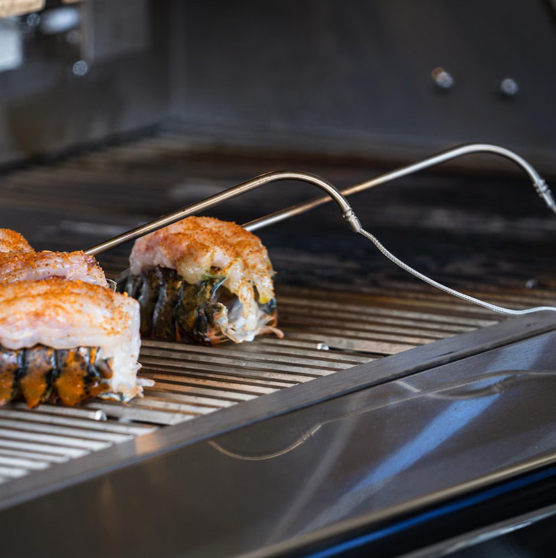 Blaze LTE PRO 32-Inch 4-Burner Built-in Natural Gas Grill w/ Digital Temperature Screen & Rear Infrared Burner - BLZ-4LTEPRO-NG