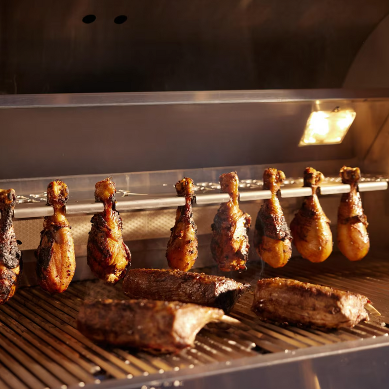 Blaze LTE PRO 32-Inch 4-Burner Built-in Natural Gas Grill w/ Digital Temperature Screen & Rear Infrared Burner - BLZ-4LTEPRO-NG