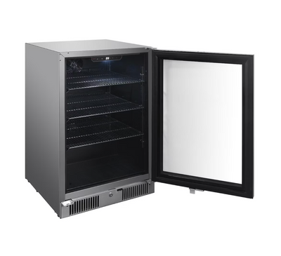 Blaze 20-Inch 4.5 Cu. Ft. Outdoor Rated Beverage Cooler w/ Lock - BLZ-GDBEV20-4.5