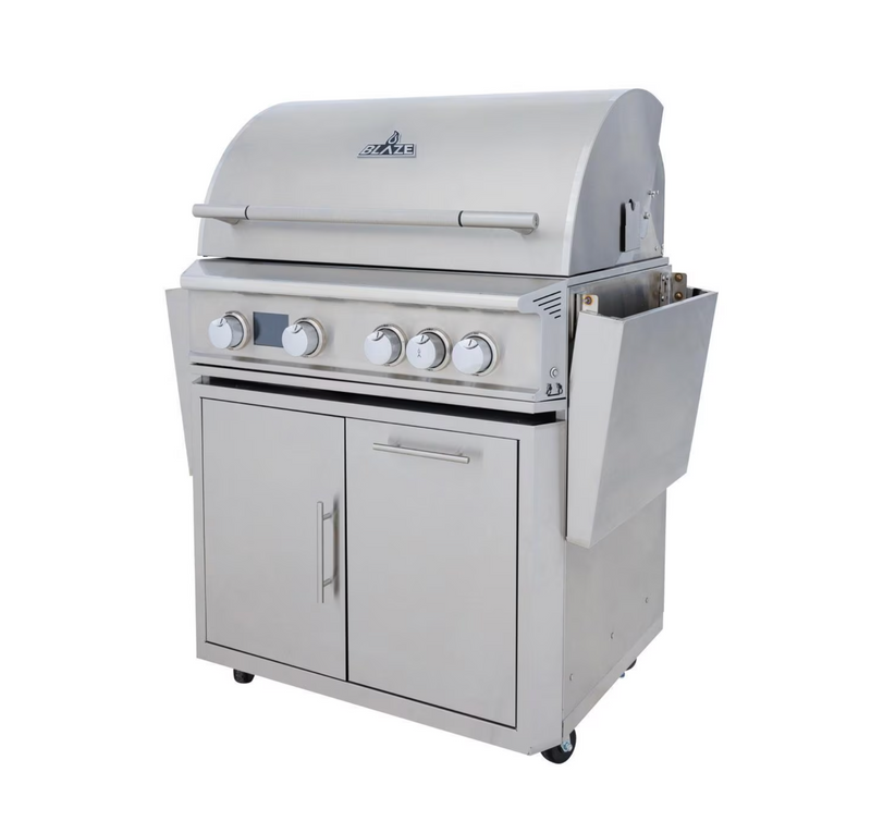 Blaze Grill Cart for LTE PRO 32-Inch Gas Grills - BLZ-4LTEPRO-CART-LTSC