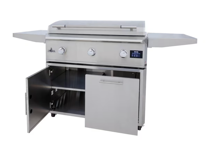 Blaze Grill Cart for LTE PRO 40-Inch Griddles - BLZ-GRIDDLE40-CART-LTSC