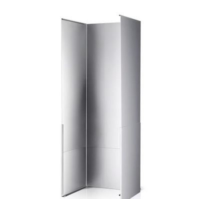 Blaze High-Ceiling Extendable Vent Hood Duct Cover for 36-Inch Vent Hood - BLZ-36-VHOOD-DCVR-22