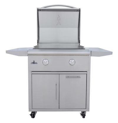 Blaze LTE+ 30-Inch Propane Gas Griddle w/ Lift-Assist Hood- BLZ-GRIDDLE-LTE3-LP + BLZ-GRIDDLE-CART-SC2