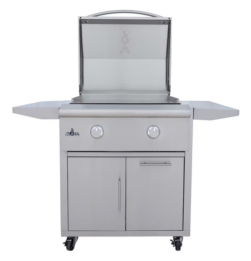 Blaze LTE+ 30-Inch Propane Gas Griddle w/ Lift-Assist Hood- BLZ-GRIDDLE-LTE3-LP + BLZ-GRIDDLE-CART-SC2