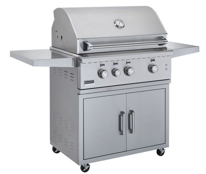 Broilmaster 34" Freestanding Stainless Steel Gas Grill - BSG343N+BSACT34
