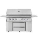 Twin Eagles TEBQ54RS-CN + TEGB54SD-B Natural Gas with Cover and Double Side Burner - PCKG1-TEBQ54RS-CN + TEGB54SD-B