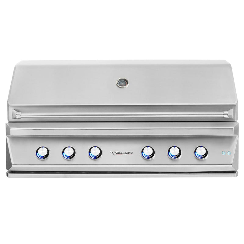 Twin Eagles TEBQ54RS-CN Natural Gas with Cover and Double Side Burner - PCKG1-TEBQ54RS-CN