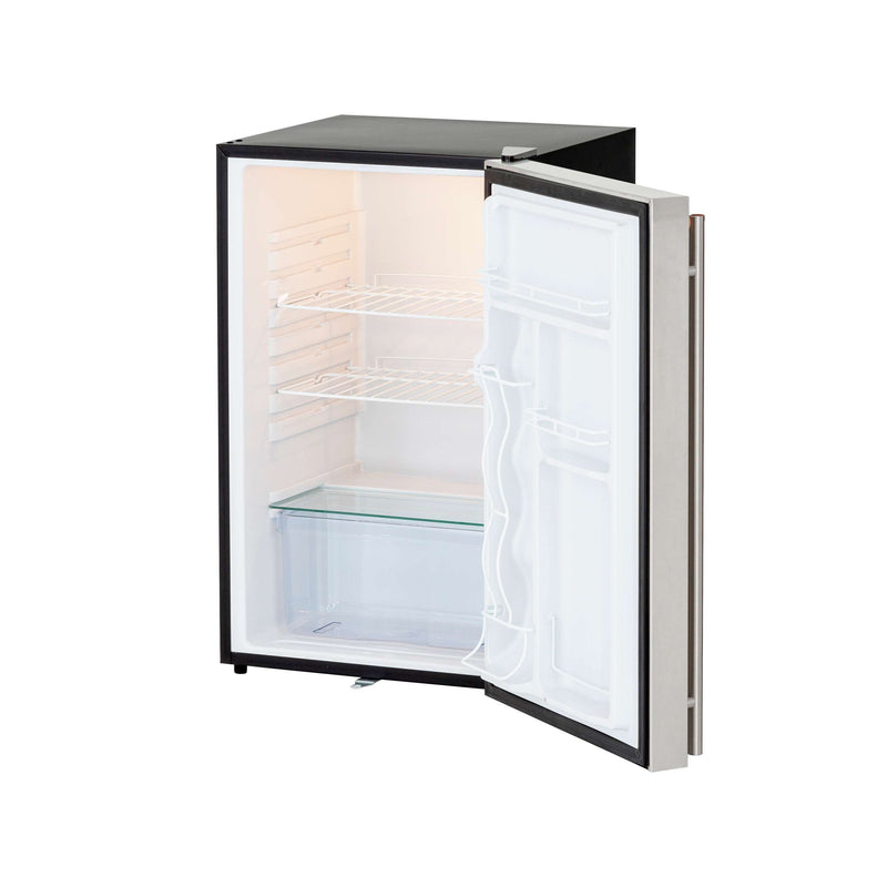 TrueFlame 21" 4.2C Deluxe Compact Fridge Right to Left Opening- TF-RFR-21D-R