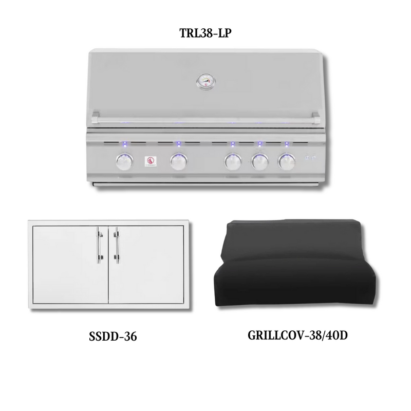 Summerset with TRL38-LP Double Access Doors and Cover - TRL38-LP-PCKG1