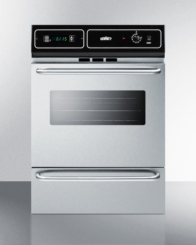 Summit 24" Wide Gas Wall Oven White - WTM7212KW